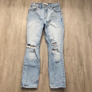 Abercrombie & Fitch High Rise Mom Jeans